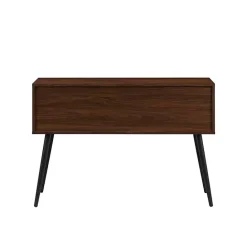 Sale Kirklands Home Dark Walnut 2-Drawer Henry Console Table Brown