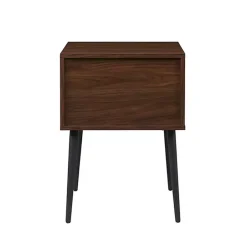 Outlet Kirklands Home Dark Walnut Open Storage Accent Table Brown