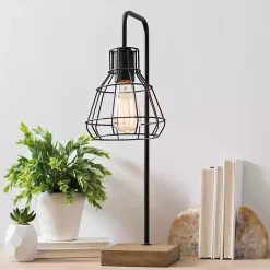 Sale Kirklands Home David Metal Shade Edison Task Lamp Brown