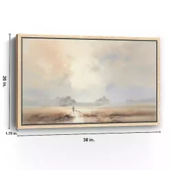 Hot Kirklands Home Dear to the Shepherd Framed Canvas Art Print Multi