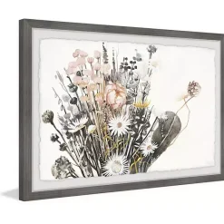 Discount Kirklands Home Deckled Flowering Bundle Framed Art Print