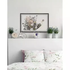 Discount Kirklands Home Deckled Flowering Bundle Framed Art Print