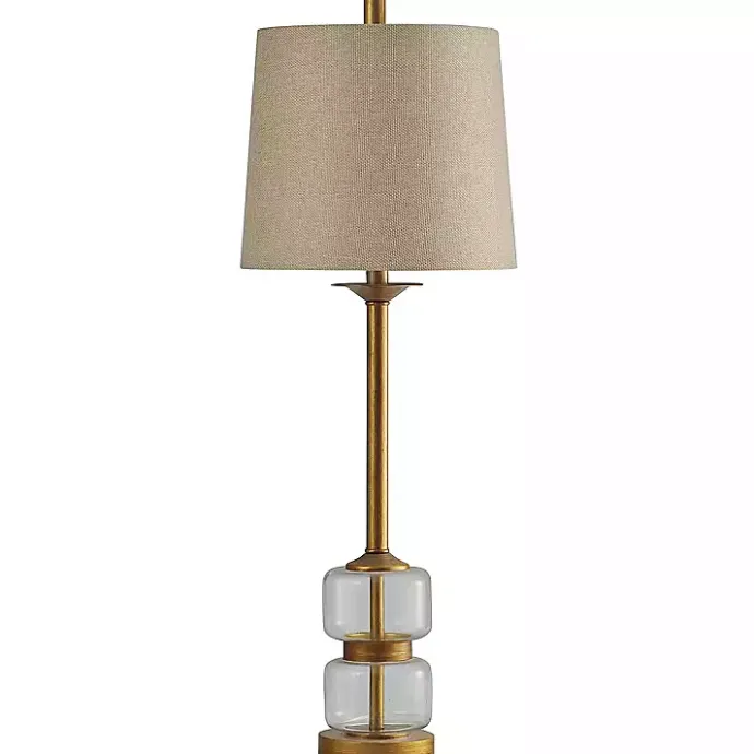 Online Kirklands Home Deep Gold Glass Orb Buffet Lamp Tan