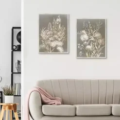 Hot Kirklands Home Delicate Bunch 2-pc. Framed Canvas Art Set