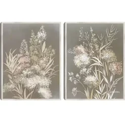 Hot Kirklands Home Delicate Bunch 2-pc. Framed Canvas Art Set