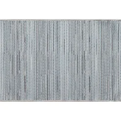 Sale Kirklands Home Denim Woven Lines Indoor/Outdoor Accent Rug, 2x2 Blue