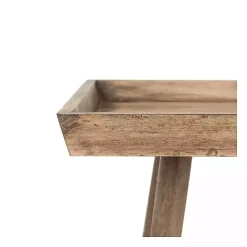 Clearance Kirklands Home Desert Nola Accent Table Brown