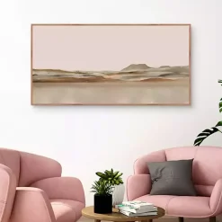 Clearance Kirklands Home Desert Home Framed Canvas Art Print