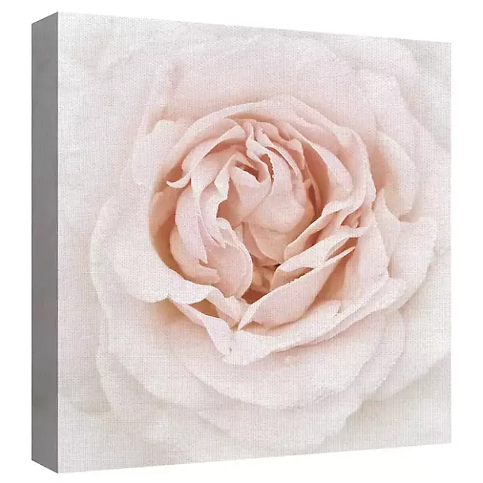 Clearance Kirklands Home Dewdrop Rose Canvas Art Print Pink