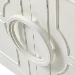 Hot Kirklands Home Dietrich Wood 4-Door Sideboard White