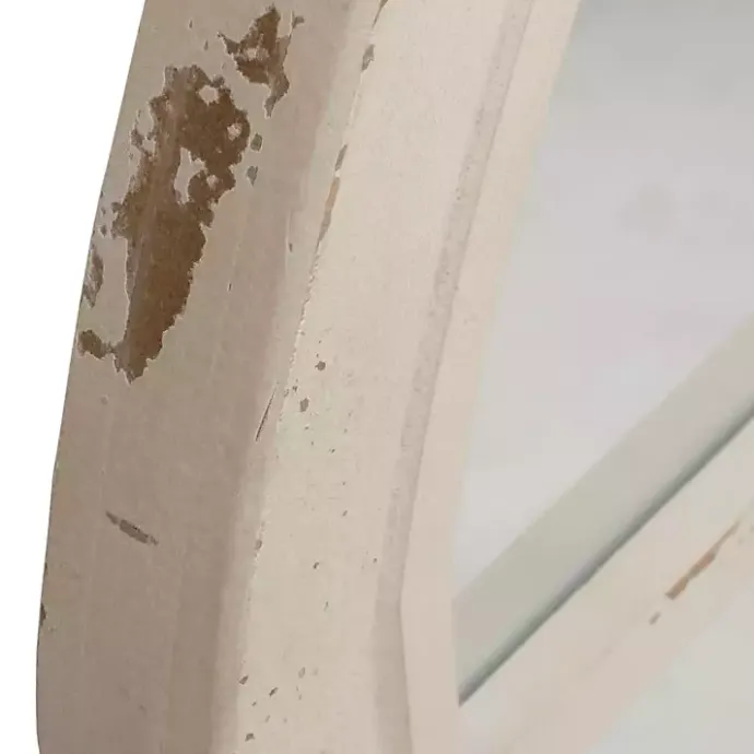 Best Kirklands Home Distressed Cream Sadie Arch Mirror Ivory