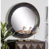 Sale Kirklands Home Distressed Galvanized Curved Framed Mirror