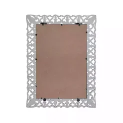 Hot Kirklands Home Distressed Gray Botanical Rectangle Wall Mirror