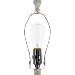 Online Kirklands Home Distressed Gray Hadlee Floor Lamp Tan