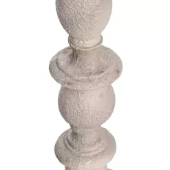 Discount Kirklands Home Distressed Taupe Finish Floor Lamp White