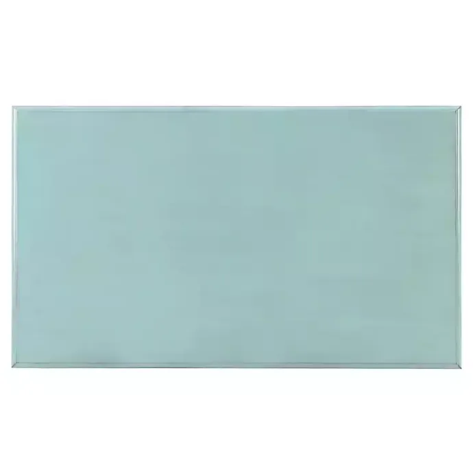 Outlet Kirklands Home Distressed Turquoise Wood 3-Drawer Coffee Table Blue