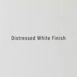 Clearance Kirklands Home Distressed Wood Accent Cabinet White