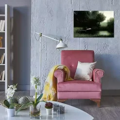Sale Kirklands Home Diving Pig Canvas Art Print Green