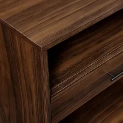 Discount Kirklands Home Doreen Dark Brown Hairpin Console Table