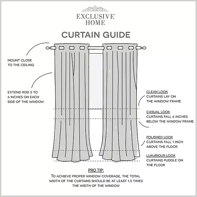Online Kirklands Home Dove Gray Floral 2-pc. Curtain Panel Set, 96 in.
