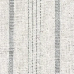 New Kirklands Home Dove Gray Stripe Parsons Chairs, Set of 2
