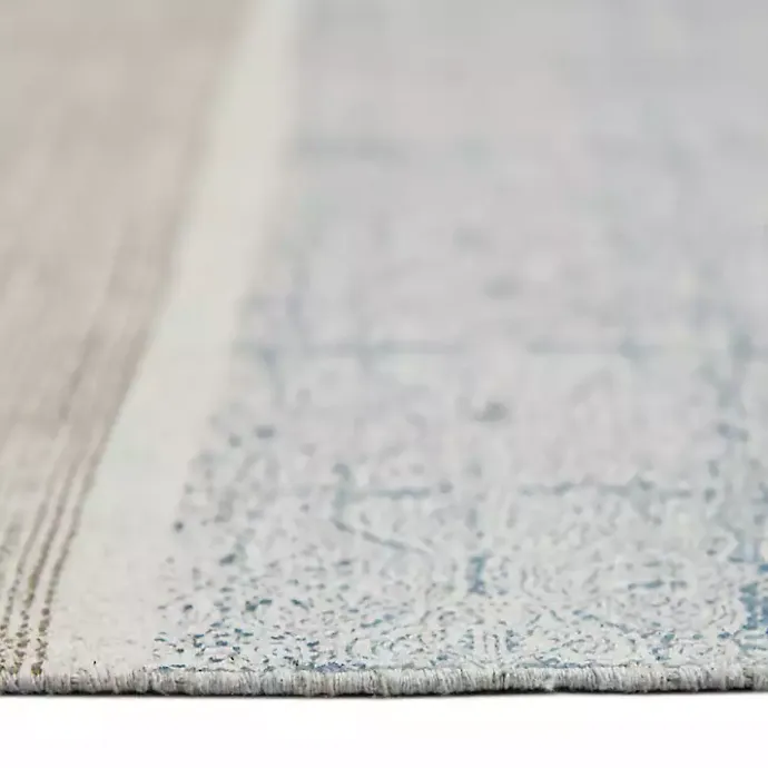 Clearance Kirklands Home Dune Stone Geometric Area Rug, 7x10 Blue