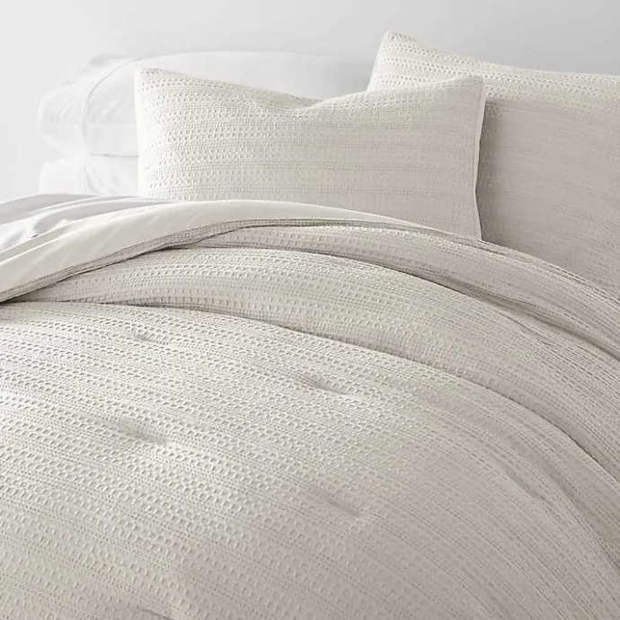 Outlet Kirklands Home Dune Waffle Ultra-Soft 3-pc. King Comforter Set Tan