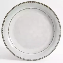 Outlet Kirklands Home Eggshell Glazed Round 12-pc. Dinnerware Set
