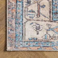 Outlet Kirklands Home Eleanor Medallion Washable Area Rug, 4x6