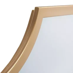 Kirklands Home Elenin Gold Scalloped Wall Mirror