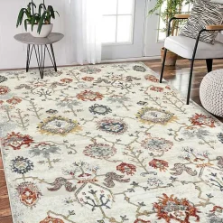 New Kirklands Home Elina Beige Accent Rug, 2x3 Tan