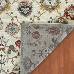 New Kirklands Home Elina Beige Accent Rug, 2x3 Tan