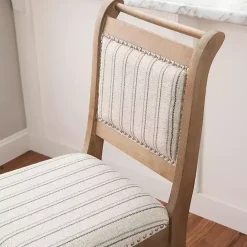 Discount Kirklands Home Emma Bar Stool with Nailhead Trim Gray