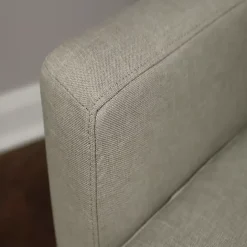 Outlet Kirklands Home Emma Oatmeal Upholstered Accent Chair Ivory