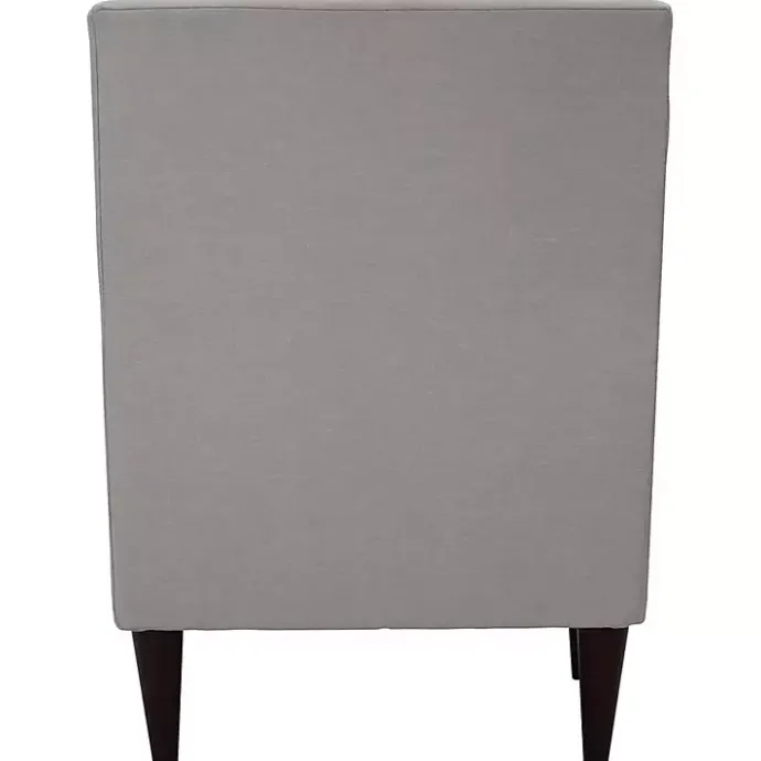 Outlet Kirklands Home Emma Oatmeal Upholstered Accent Chair Ivory