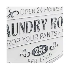 Sale Kirklands Home Enamel Laundry Room Wall Plaque