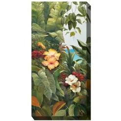 Sale Kirklands Home Entwined I Outdoor Canvas Art Print Green