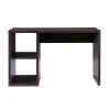 Best Kirklands Home Espresso Cube Storage Wood Desk