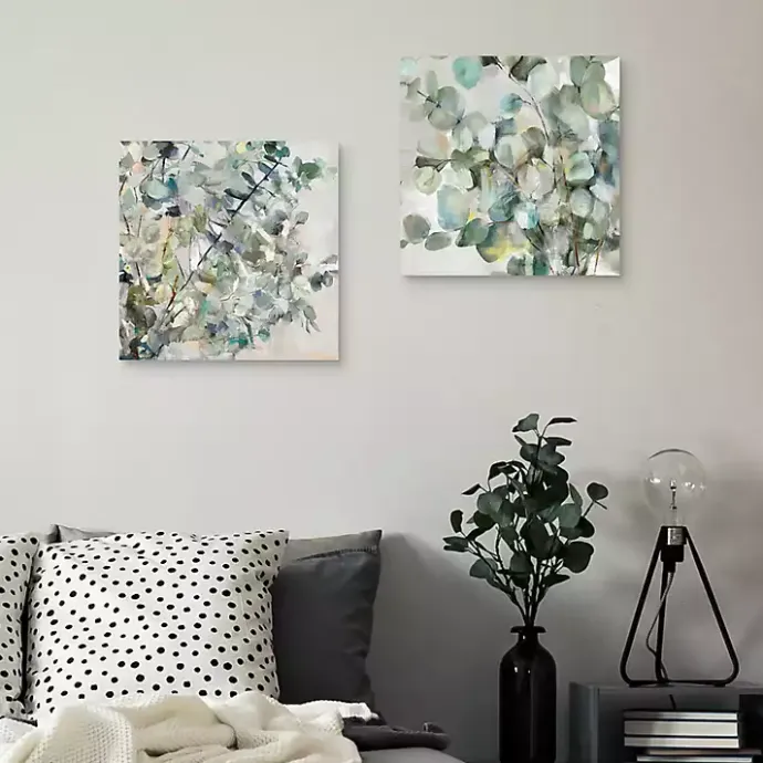 Clearance Kirklands Home Essential s I & II Canvas Art Prints Green