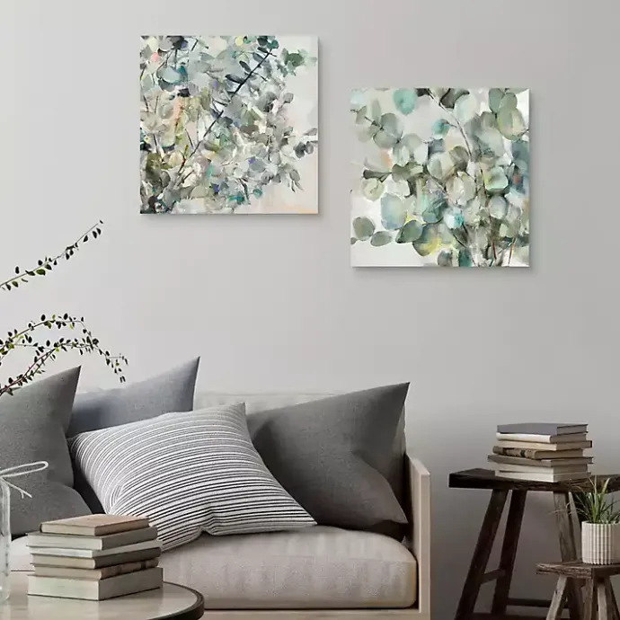 Clearance Kirklands Home Essential s I & II Canvas Art Prints Green