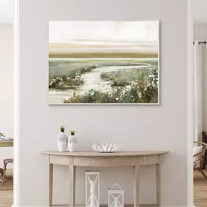 Hot Kirklands Home Eternity in Dawn Framed Canvas Art Print