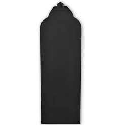 Online Kirklands Home Everlaine Modern Victorian Leaner Mirror Black