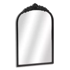 Kirklands Home Everlaine Modern Victorian Wall Mirror Black