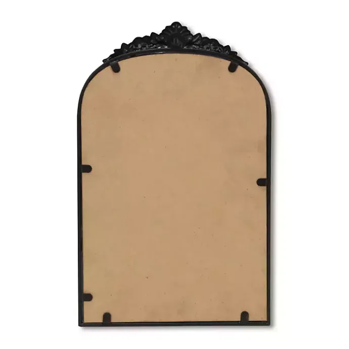Kirklands Home Everlaine Modern Victorian Wall Mirror Black