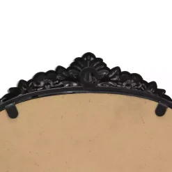 Kirklands Home Everlaine Modern Victorian Wall Mirror Black