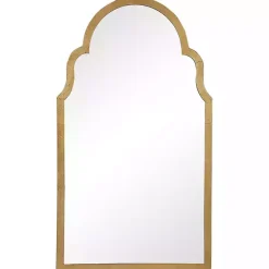 Sale Kirklands Home Ezra Gold Leaf Arched Mirror