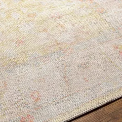 Best Kirklands Home Faded Botanical Washable Area Rug, 5x7