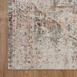 Outlet Kirklands Home Faded Turkish Indoor/Outdoor Area Rug, 5x7 Ivory