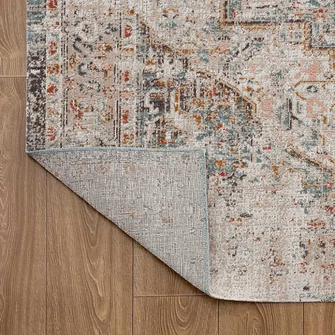 Online Kirklands Home Faded Turkish Indoor/Outdoor Area Rug, 7x9 Ivory
