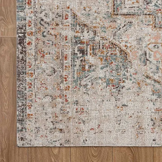 Online Kirklands Home Faded Turkish Indoor/Outdoor Area Rug, 7x9 Ivory